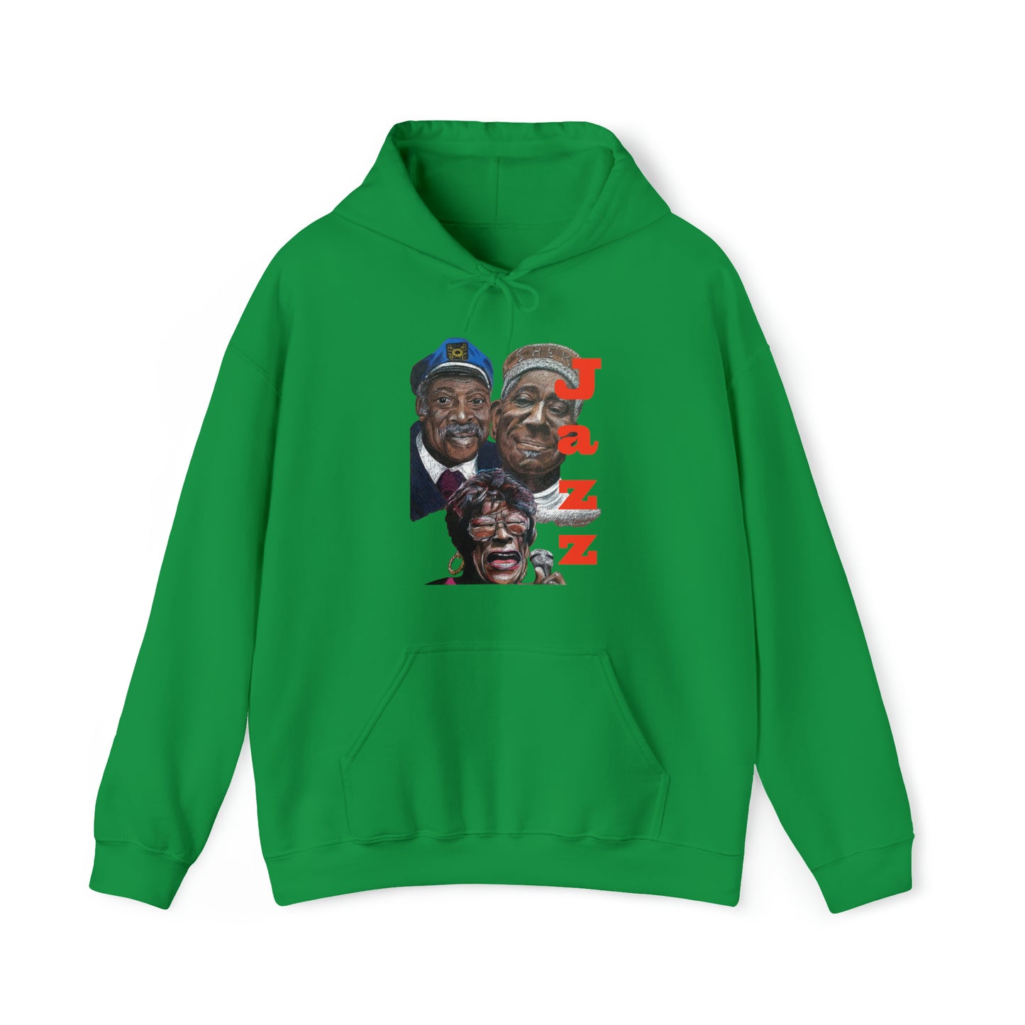 "Jazz", Duke, Dizzy, & Ella"  Unisex Heavy Blend™ Hooded Sweatshirt