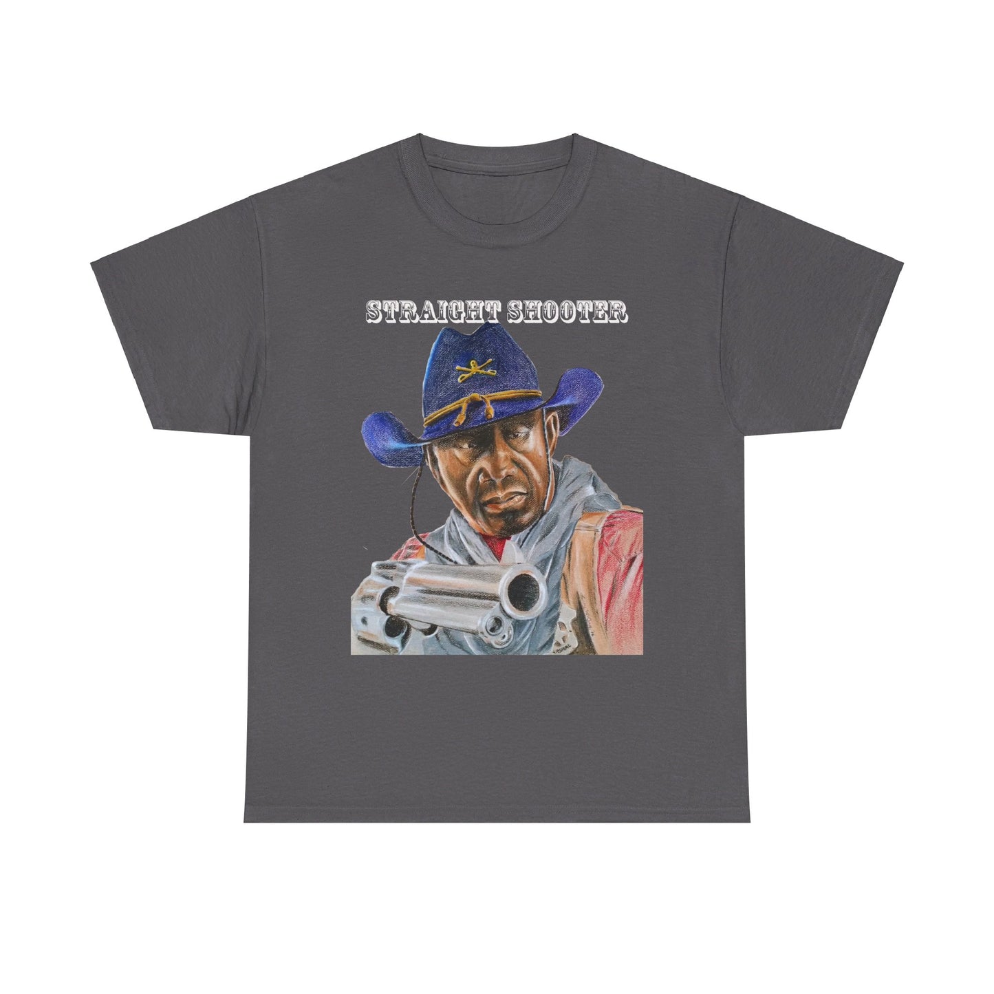 "Straight Shooter" - Unisex Heavy Cotton Tee