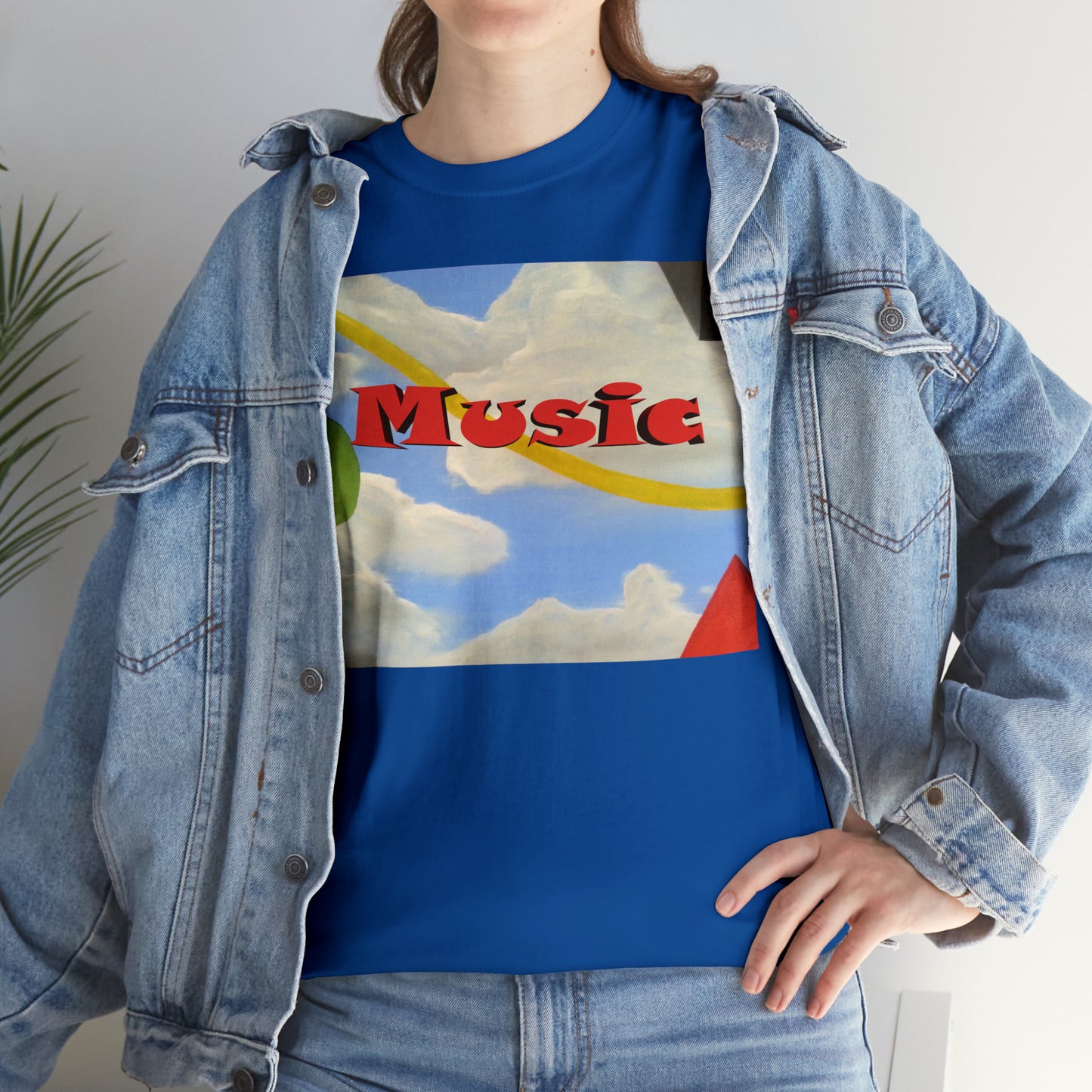 "Music" Unisex Heavy Cotton Tee