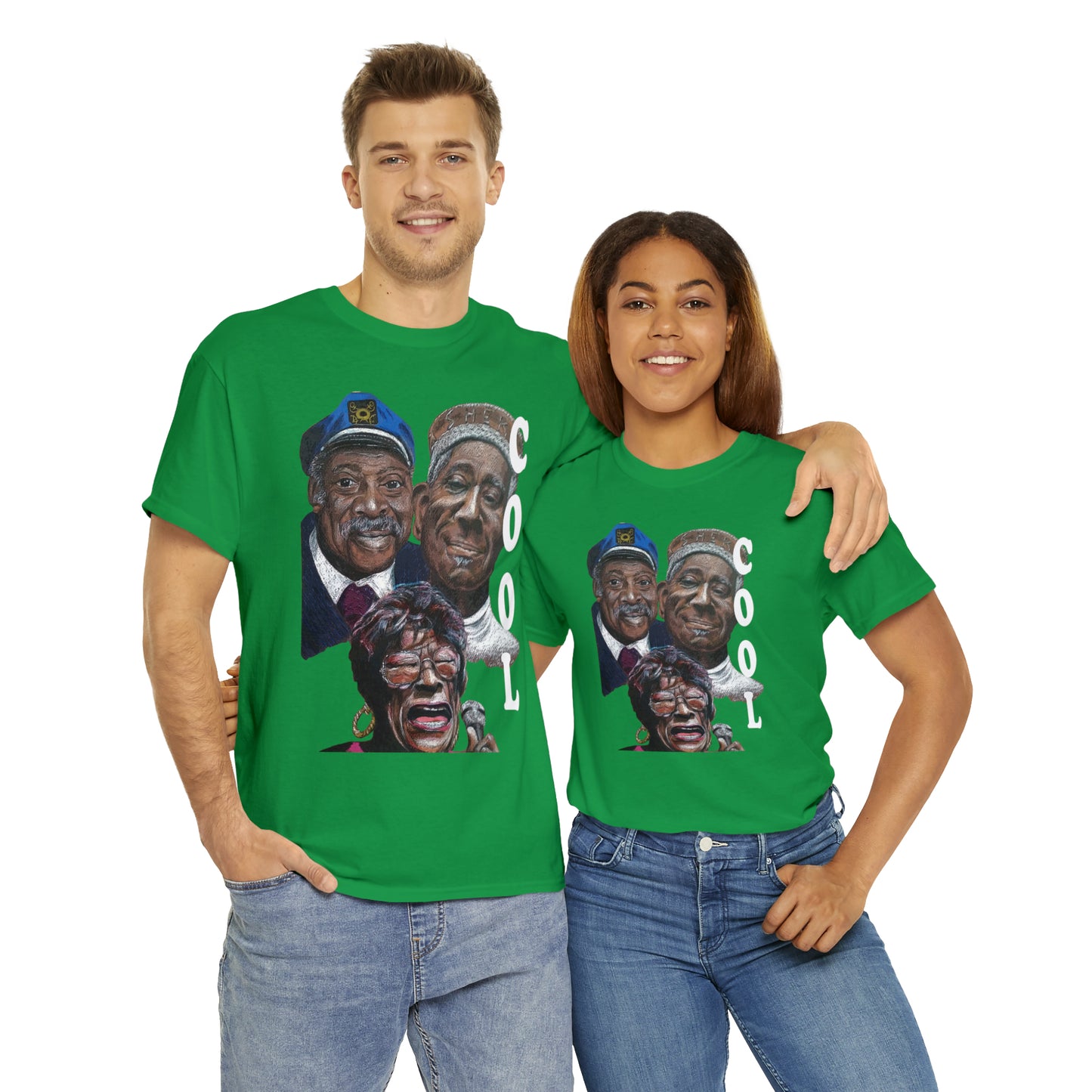 "Cool" Duke, Dizzy & Ella" Unisex Heavy Cotton Tee