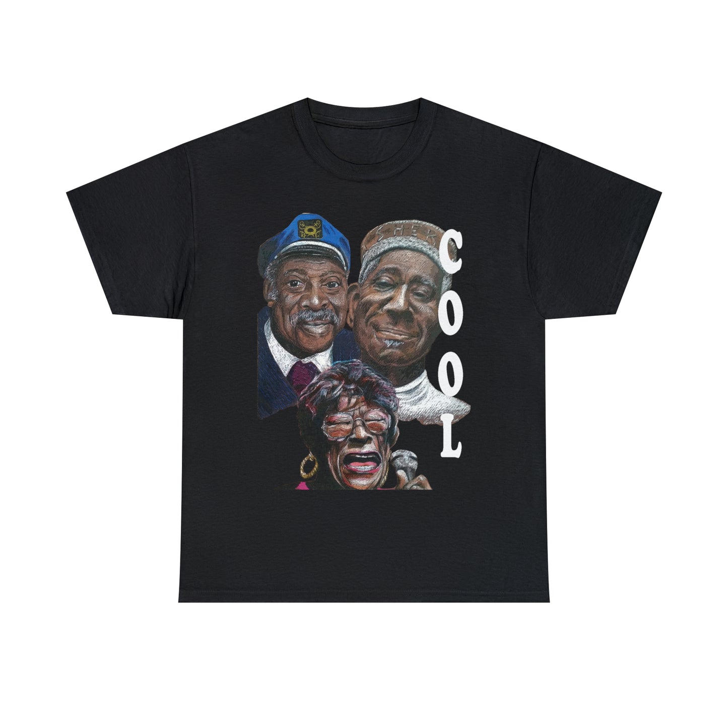 "Cool" Duke, Dizzy & Ella" Unisex Heavy Cotton Tee