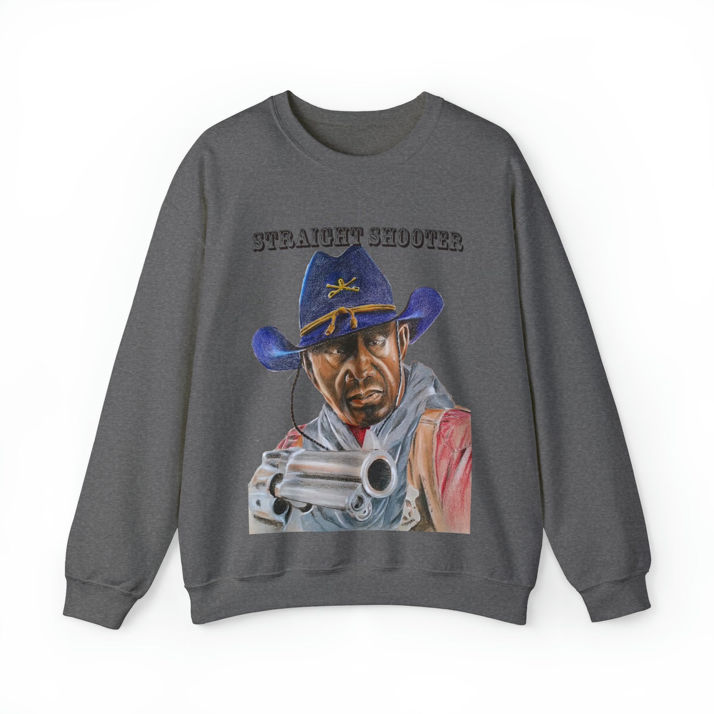 Straight Shooter Unisex Heavy Blend™ Crewneck Sweatshirt