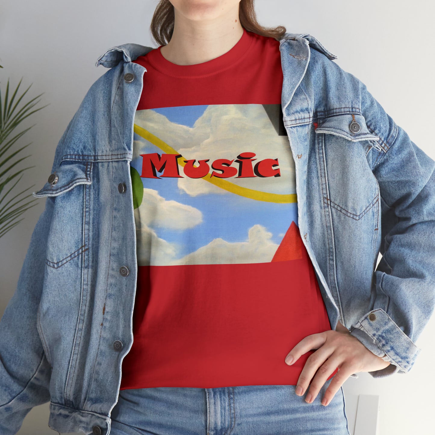 "Music" Unisex Heavy Cotton Tee