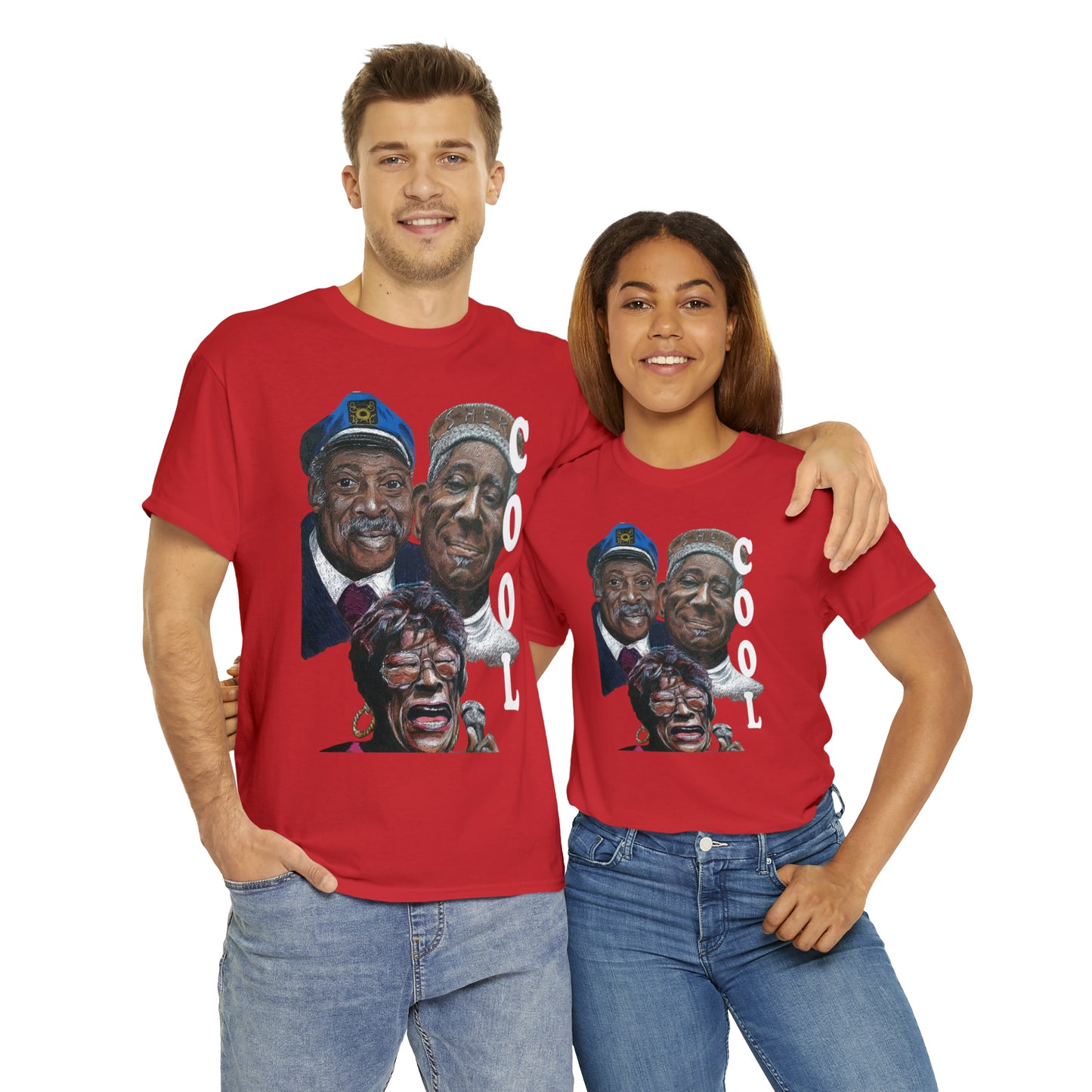 "Cool" Duke, Dizzy & Ella" Unisex Heavy Cotton Tee