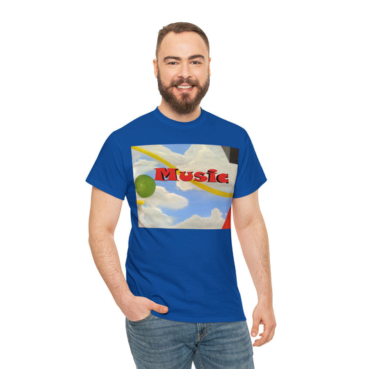 "Music" Unisex Heavy Cotton Tee