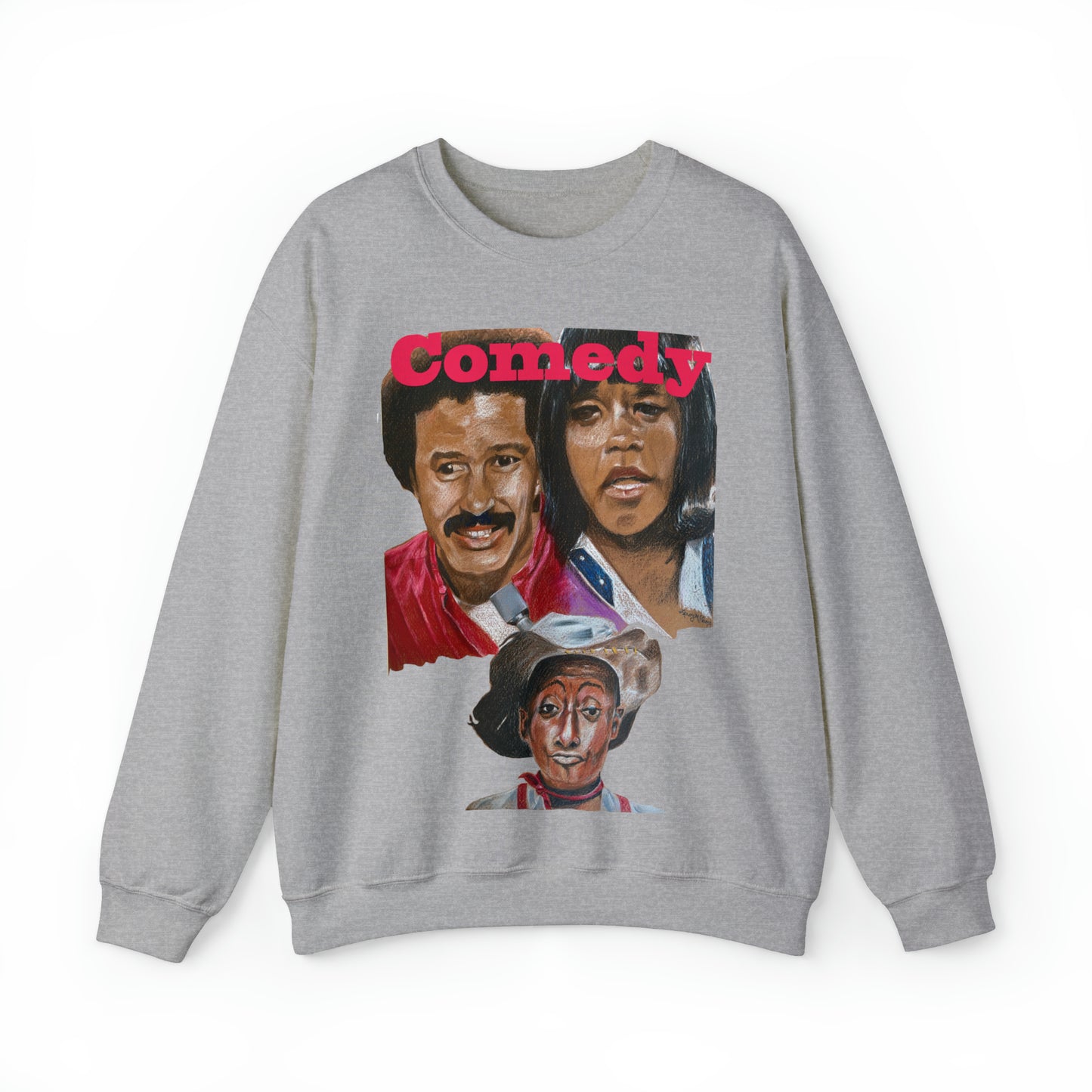 "Comedy" Richard, Flip & Geoffrey Unisex Heavy Blend™ Crewneck Sweatshirt