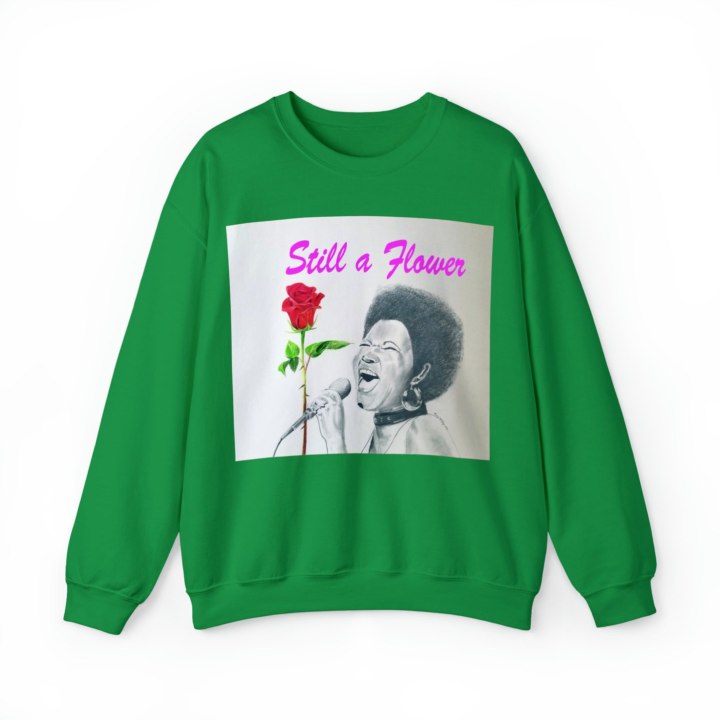 "Still a Flower" Unisex Heavy Blend™ Crewneck Sweatshirt