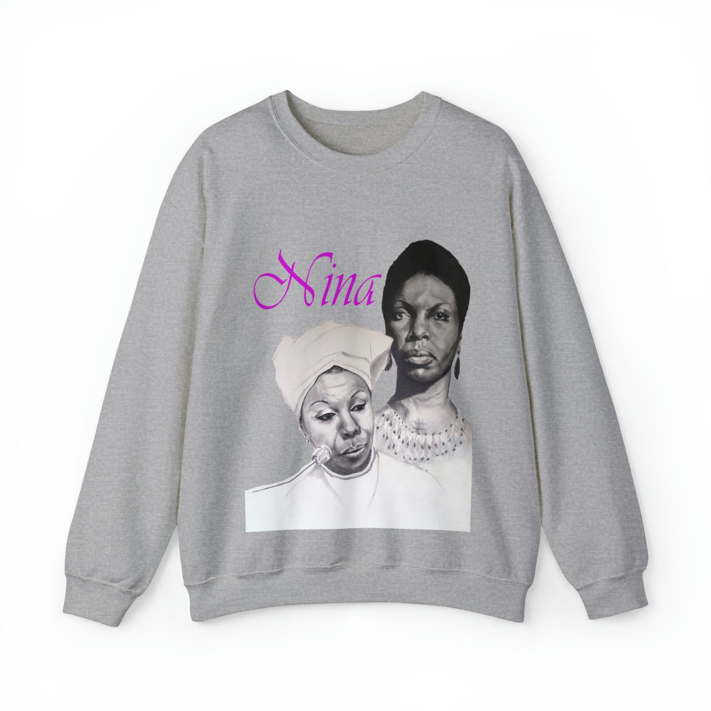 " Nina" Unisex Heavy Blend™ Crewneck Sweatshirt