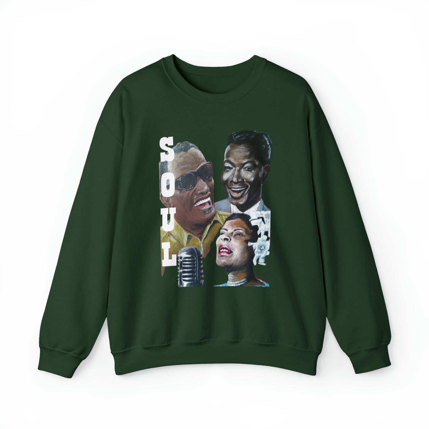 "Soul" Ray, Nat and Billie ; Unisex Heavy Blend™ Crewneck Sweatshirt