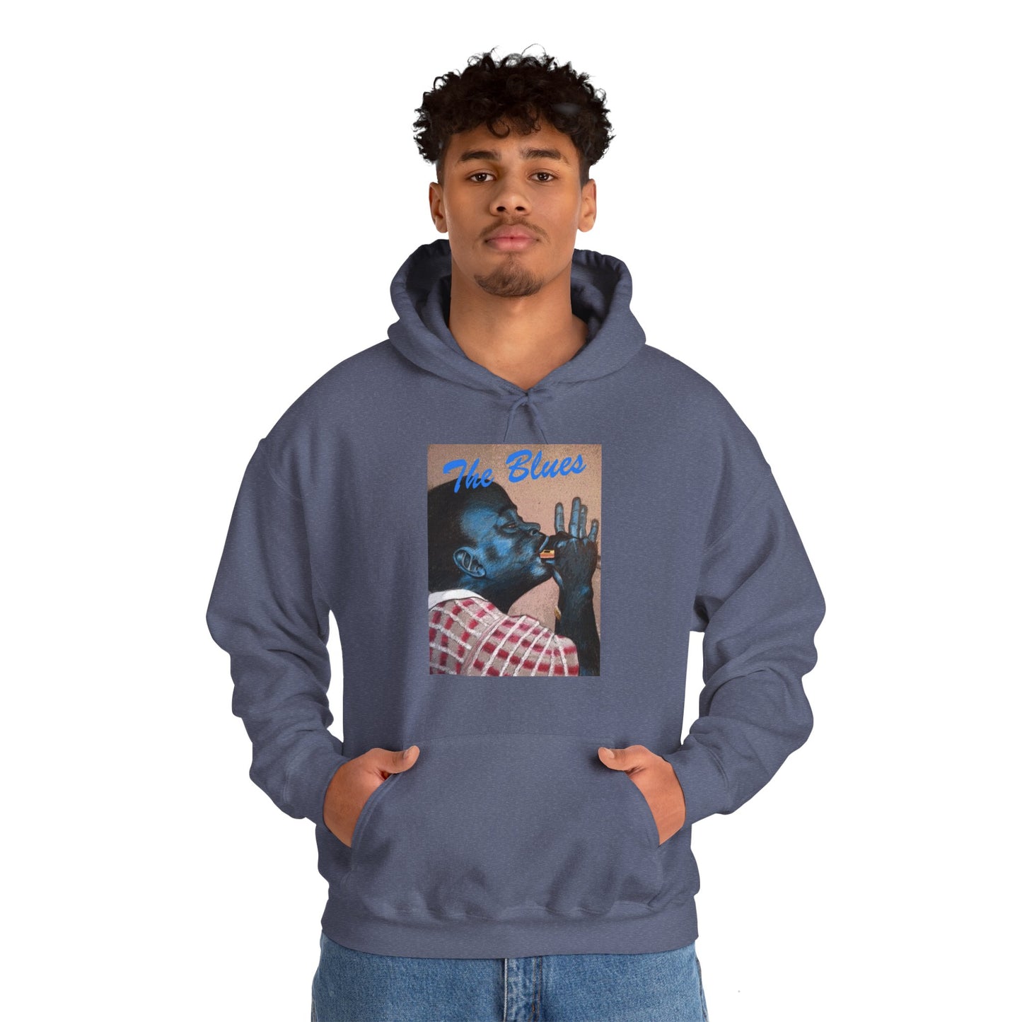 "The Blues" Unisex Heavy Blend™ Hooded Sweatshirt