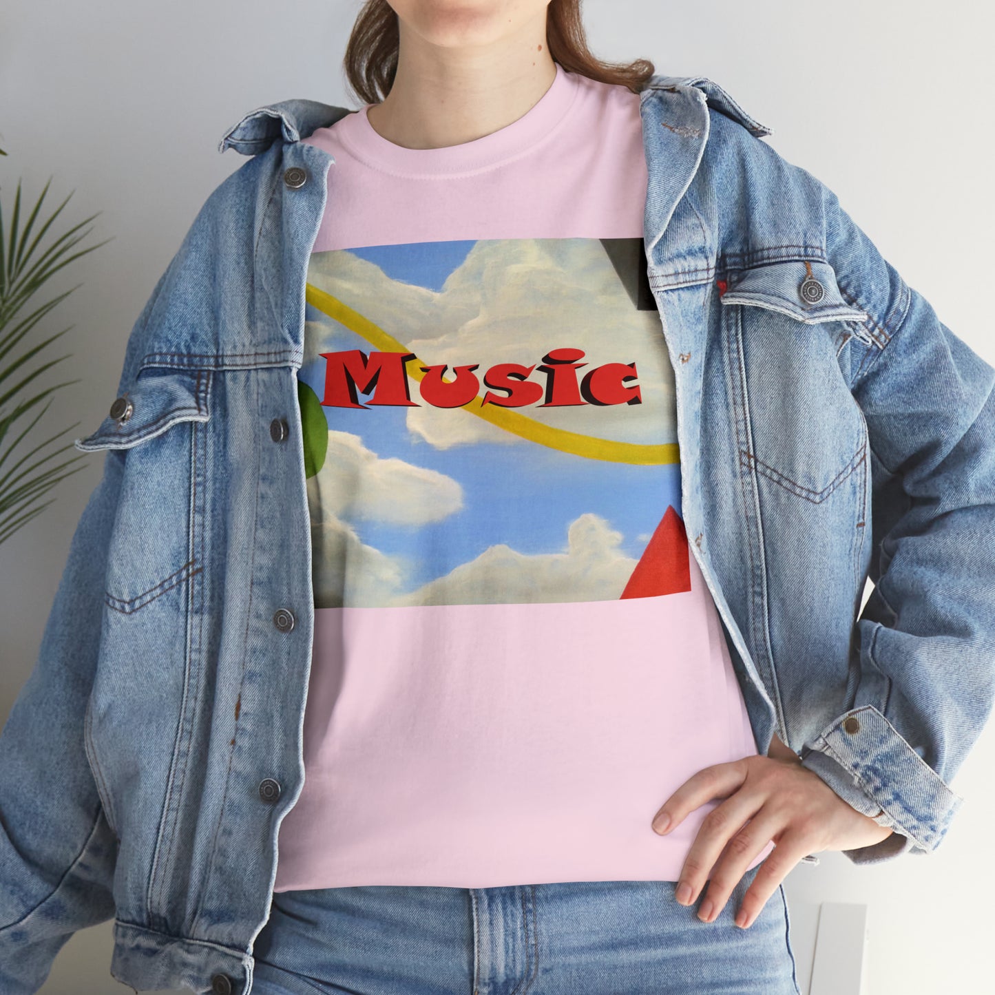 "Music" Unisex Heavy Cotton Tee