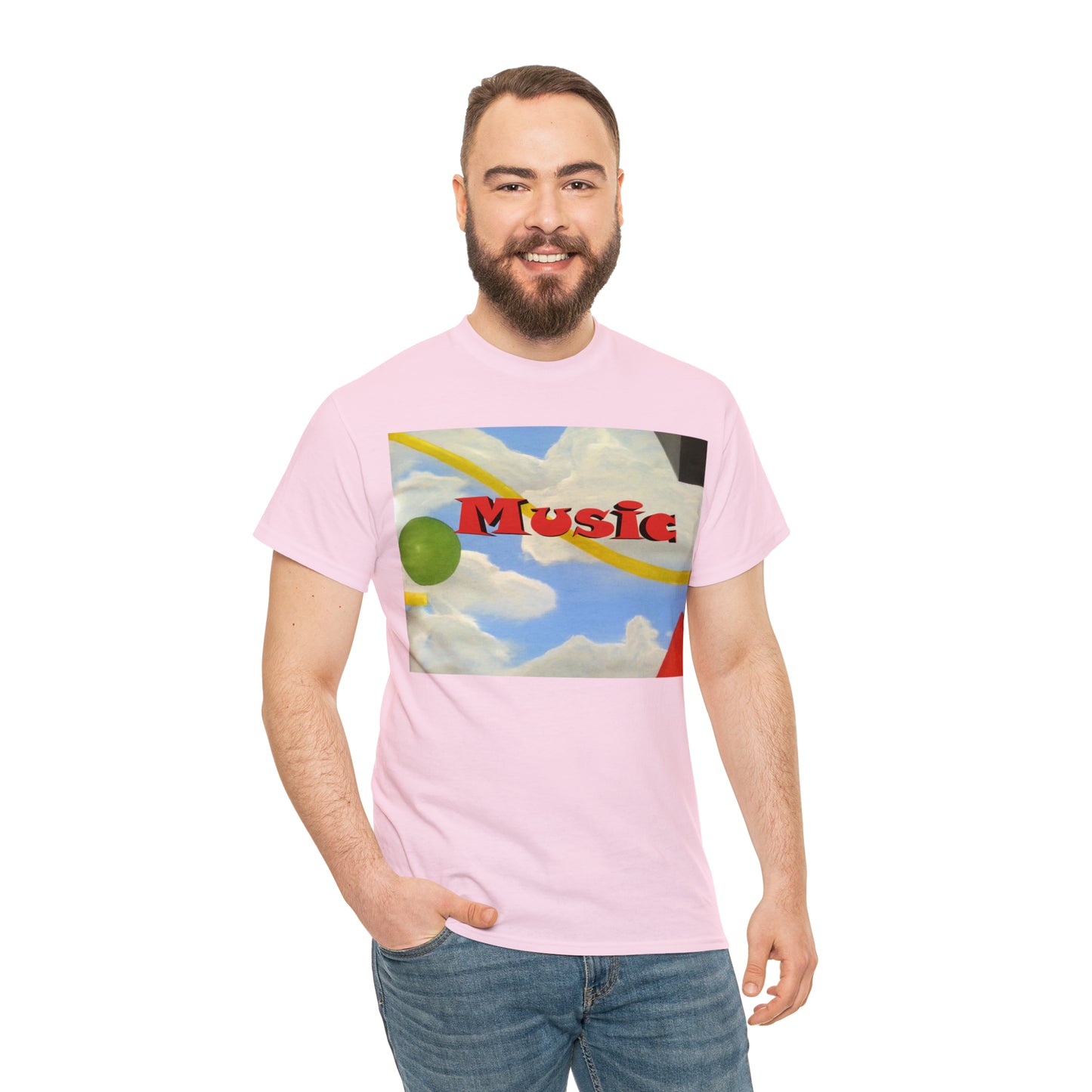 "Music" Unisex Heavy Cotton Tee