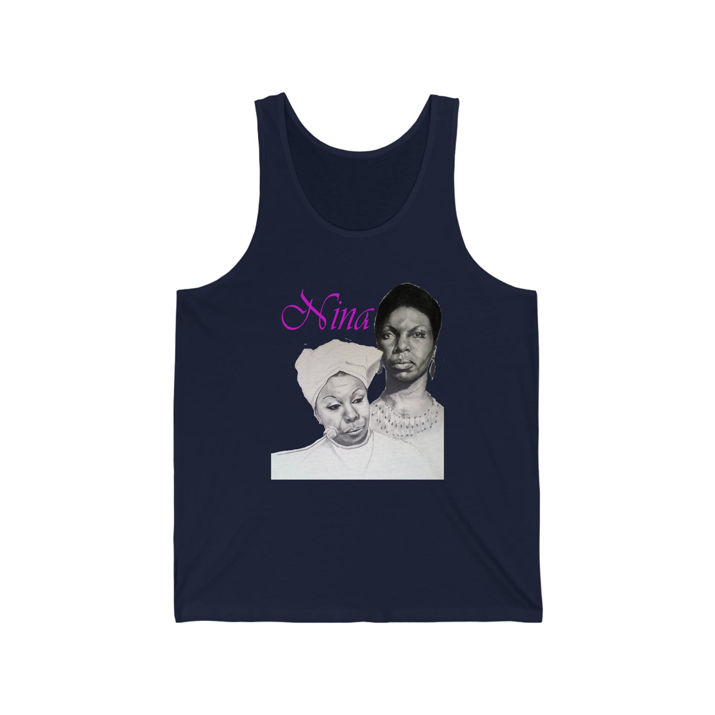 "Nina" Unisex Jersey Tank