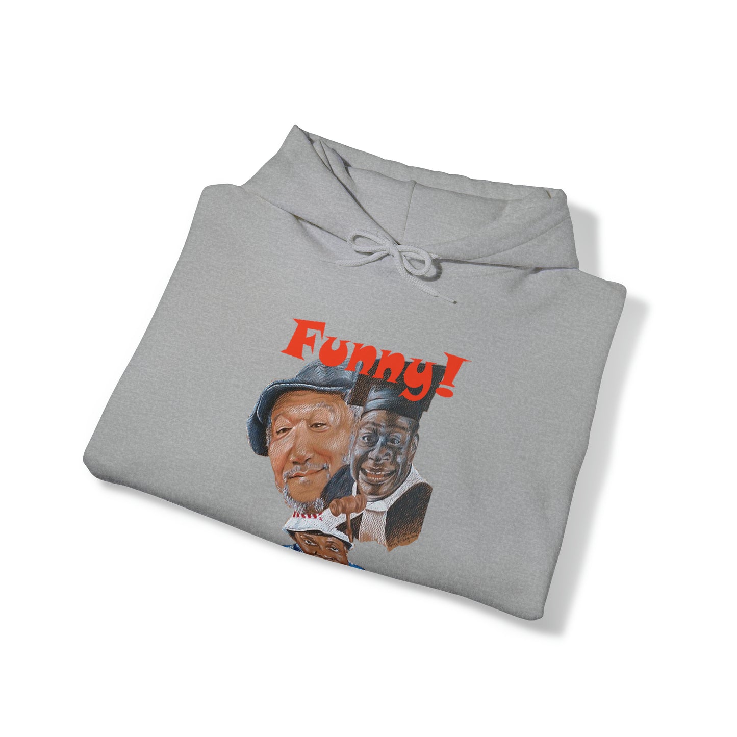 "Funny!" Redd, Pigmeat & Mom's Unisex Heavy Blend™ Hooded Sweatshirt