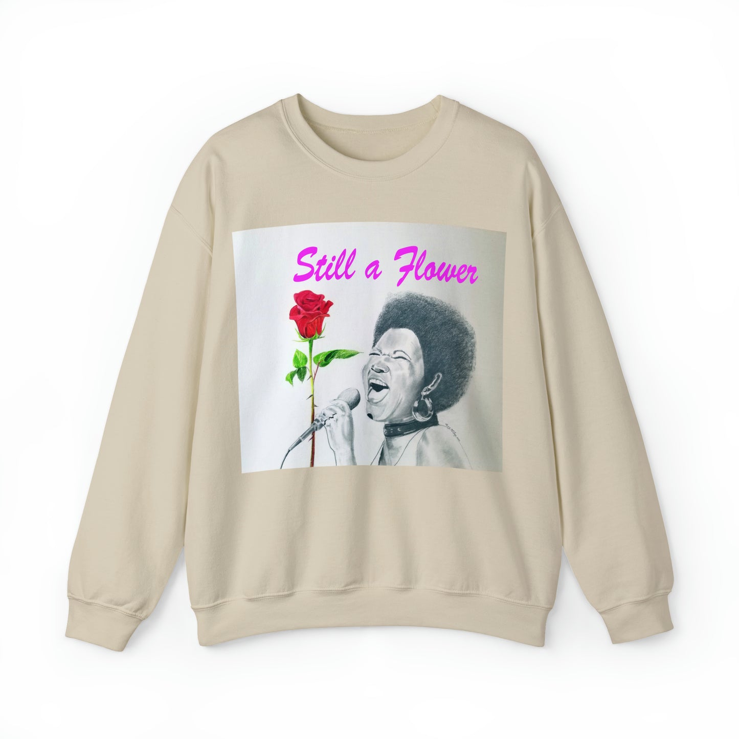 "Still a Flower" Unisex Heavy Blend™ Crewneck Sweatshirt