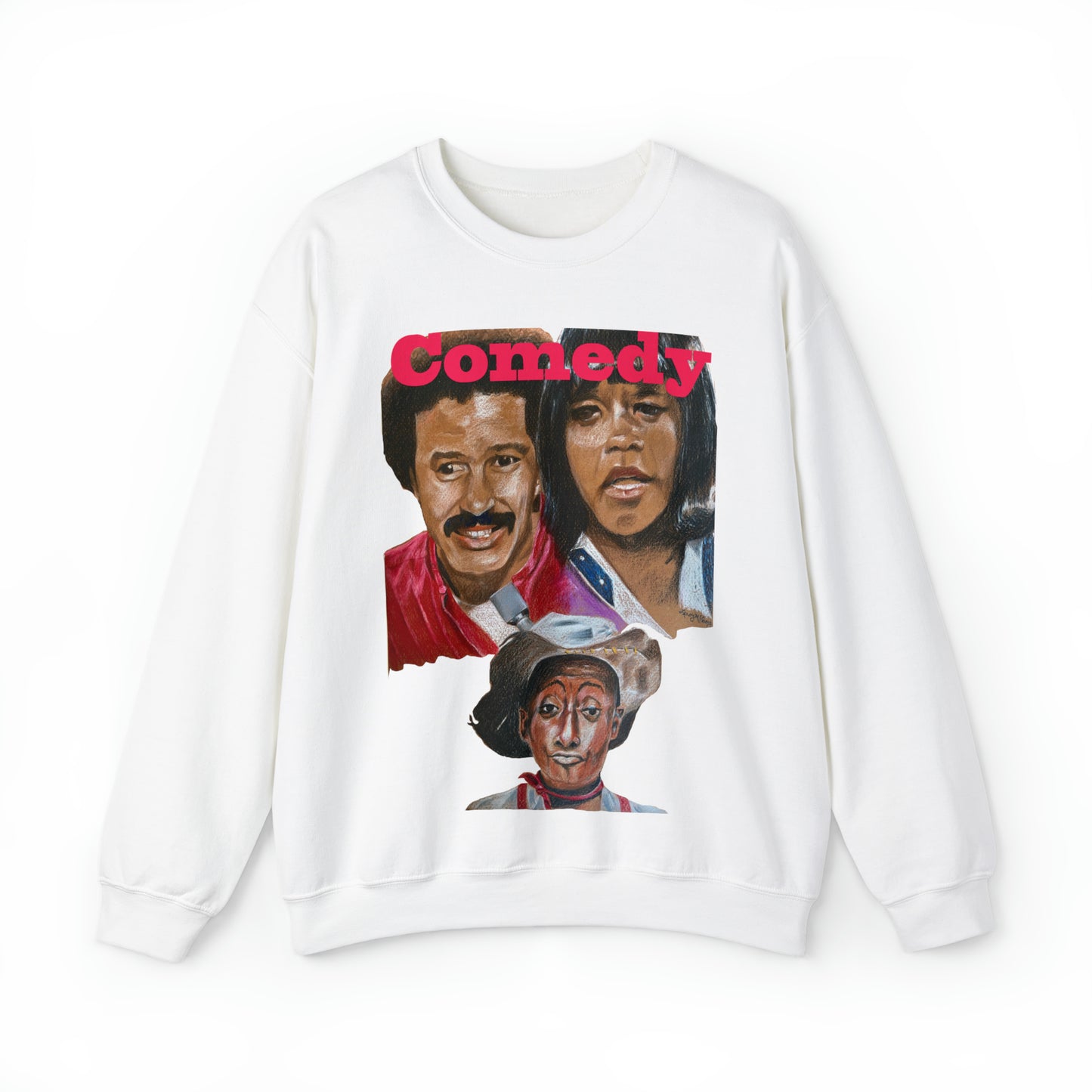 "Comedy" Richard, Flip & Geoffrey Unisex Heavy Blend™ Crewneck Sweatshirt