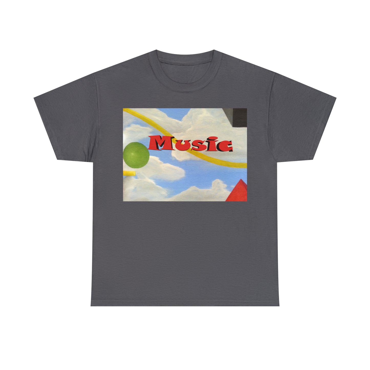 "Music" Unisex Heavy Cotton Tee