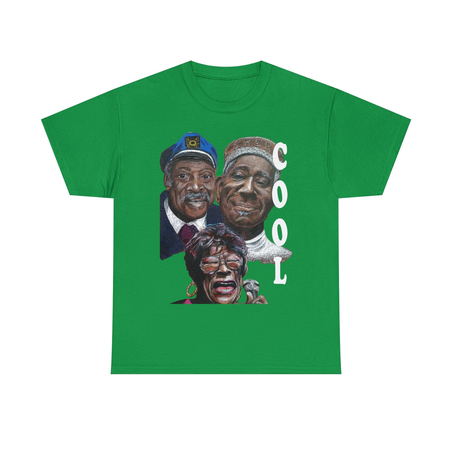 "Cool" Duke, Dizzy & Ella" Unisex Heavy Cotton Tee