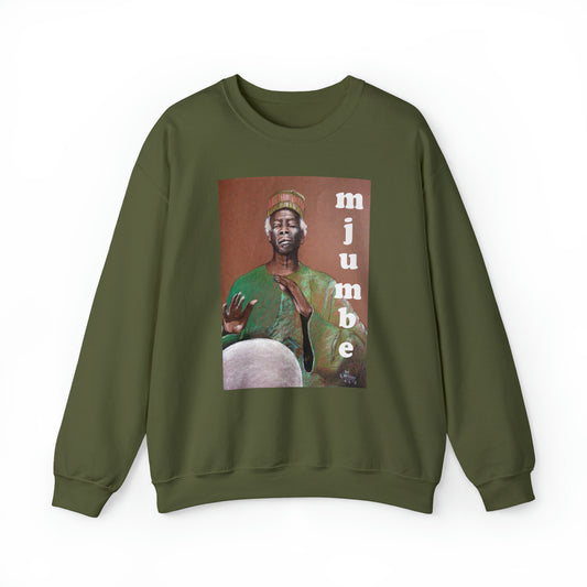 "Mjumbe" (messenger) ; Unisex Heavy Blend™ Crewneck Sweatshirt