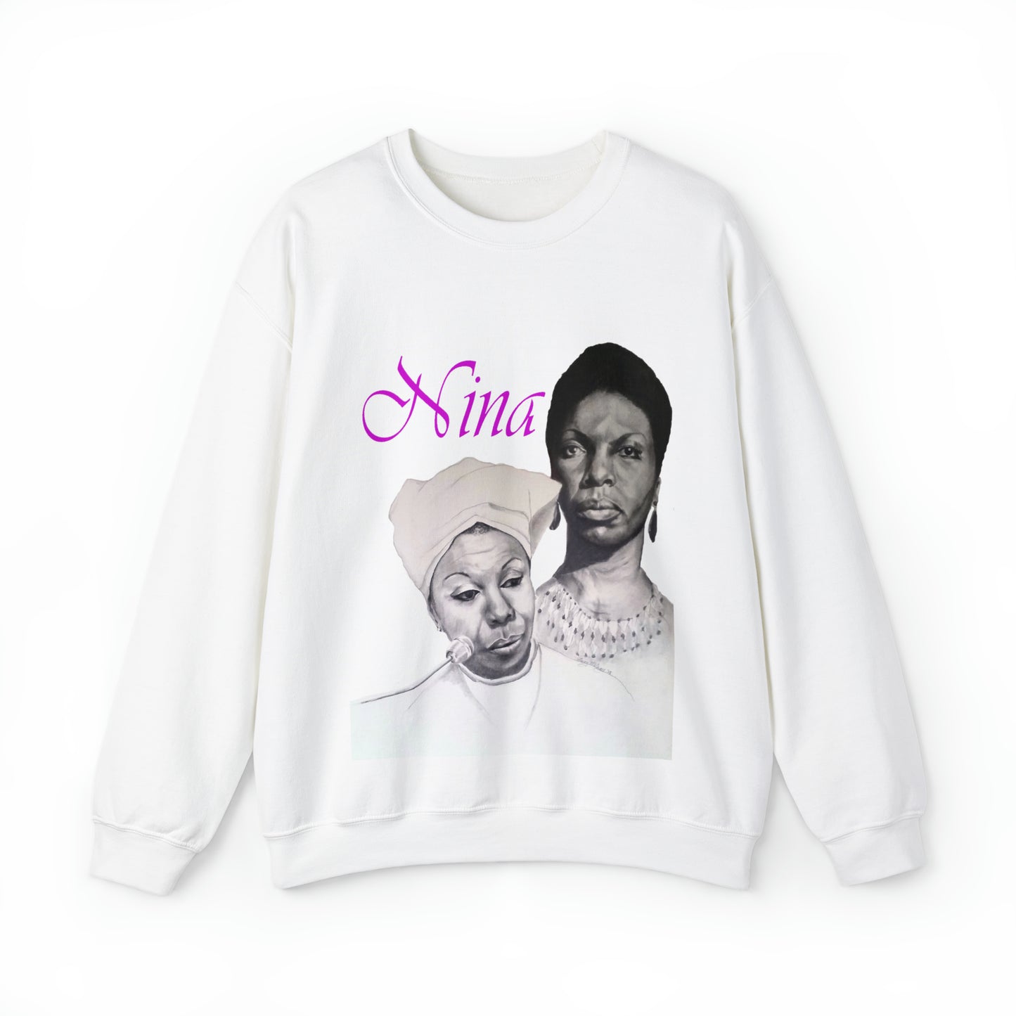 " Nina" Unisex Heavy Blend™ Crewneck Sweatshirt