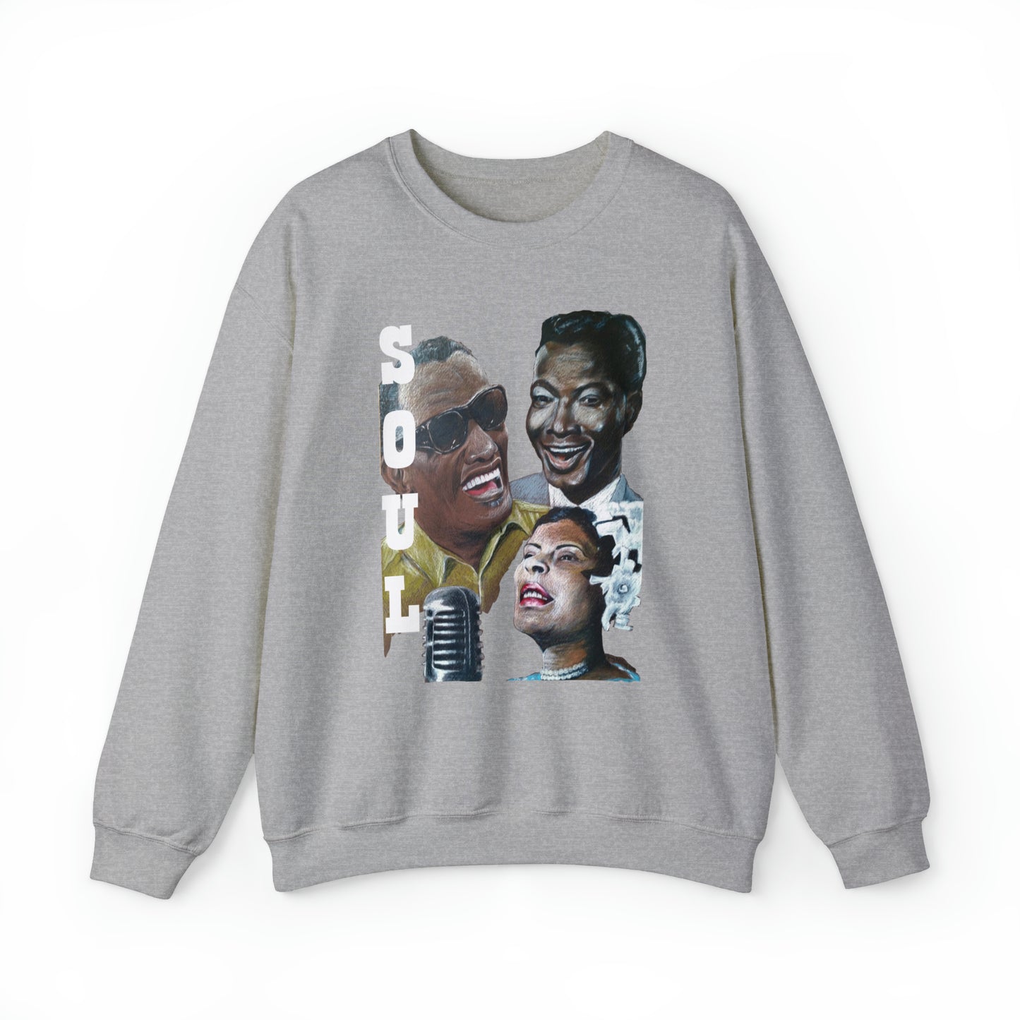 "Soul" Ray, Nat and Billie ; Unisex Heavy Blend™ Crewneck Sweatshirt