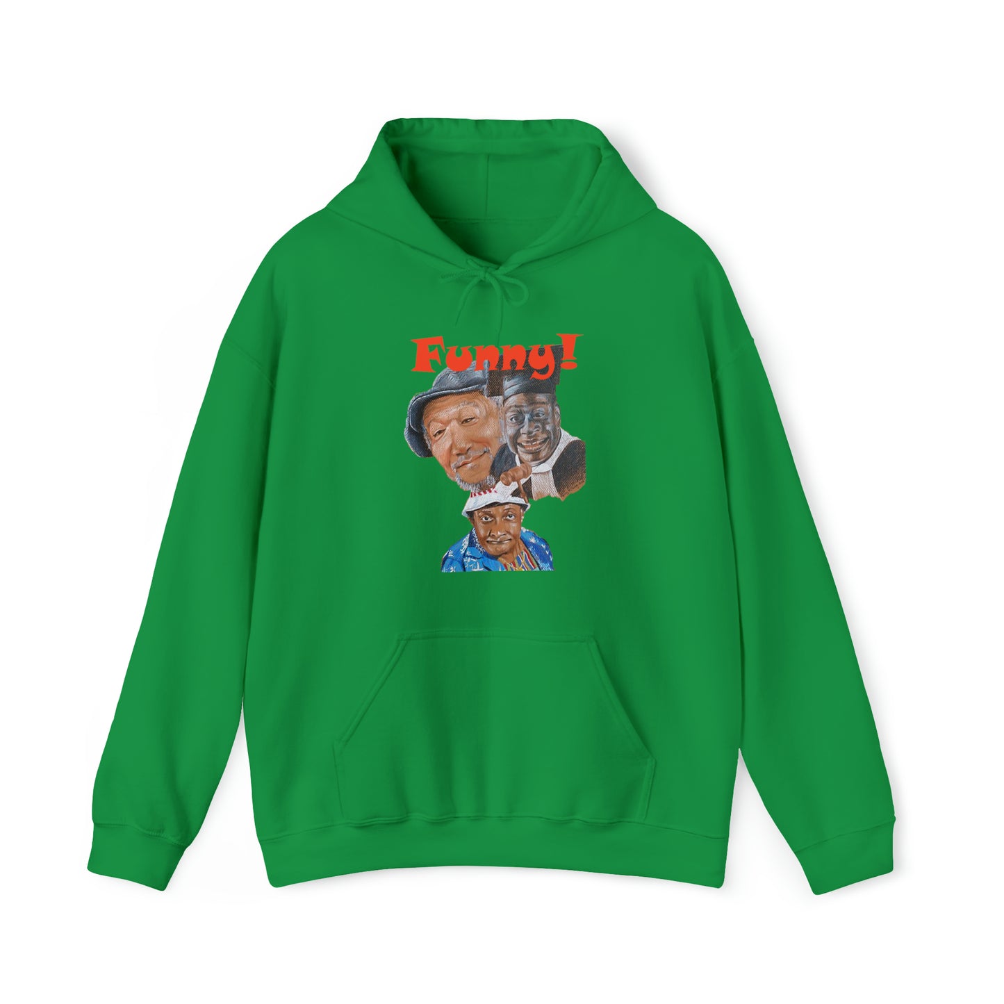 "Funny!" Redd, Pigmeat & Mom's Unisex Heavy Blend™ Hooded Sweatshirt