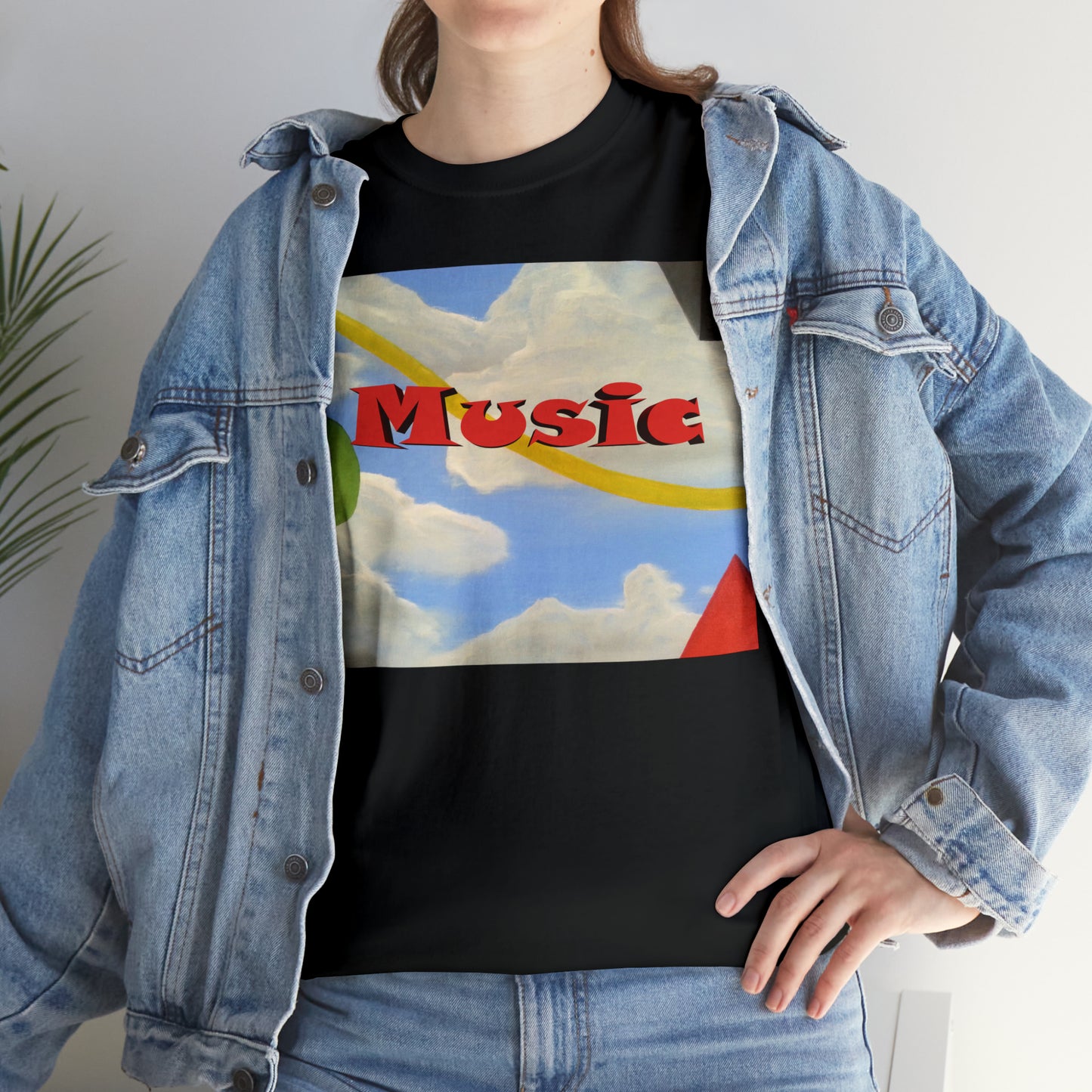 "Music" Unisex Heavy Cotton Tee