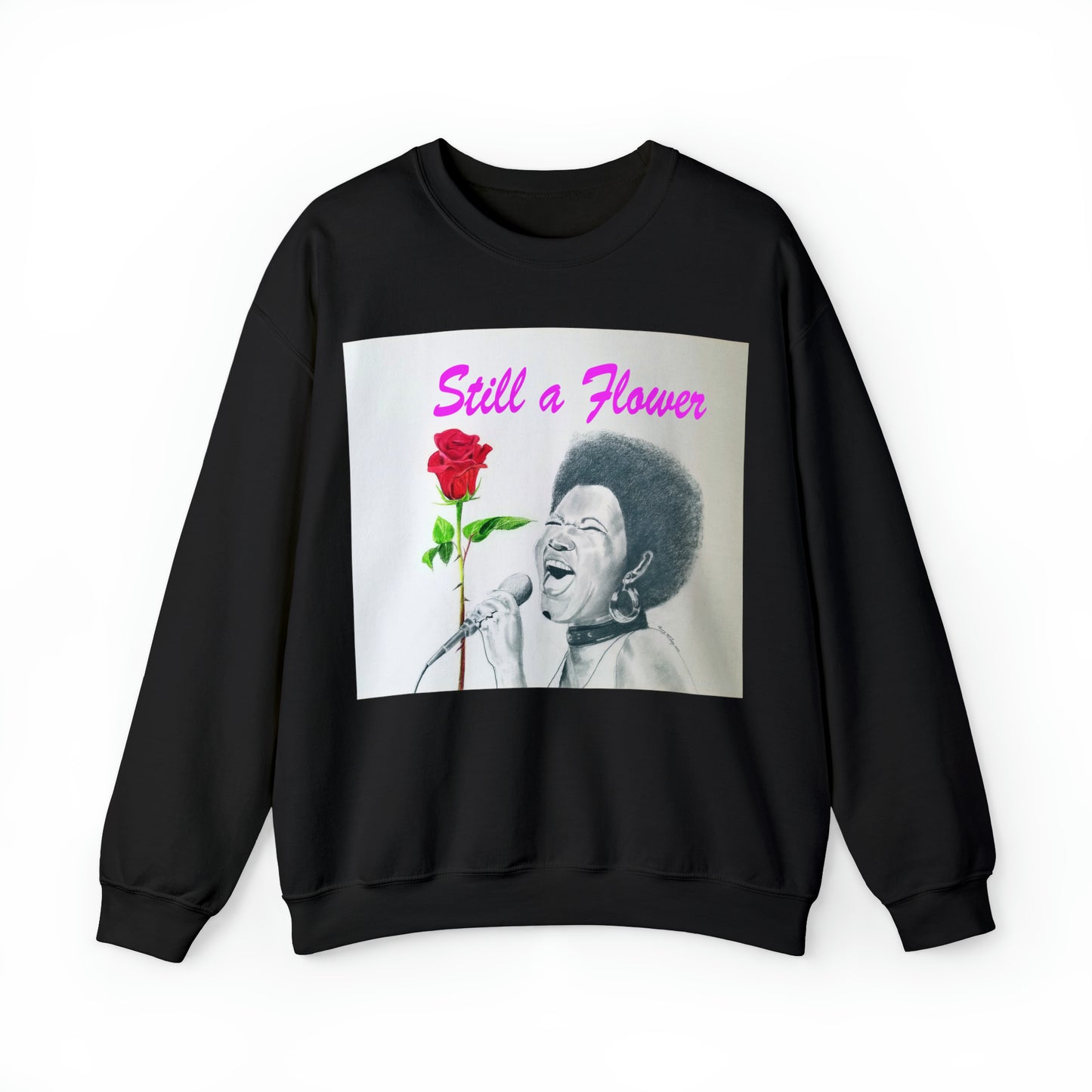 "Still a Flower" Unisex Heavy Blend™ Crewneck Sweatshirt