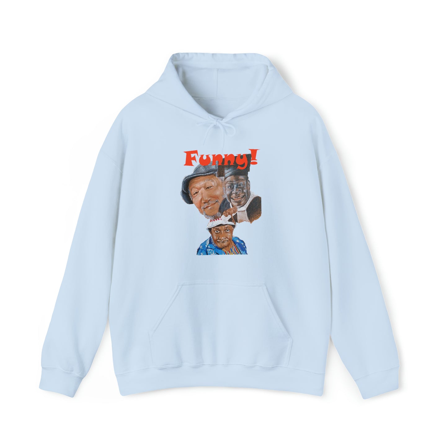 "Funny!" Redd, Pigmeat & Mom's Unisex Heavy Blend™ Hooded Sweatshirt