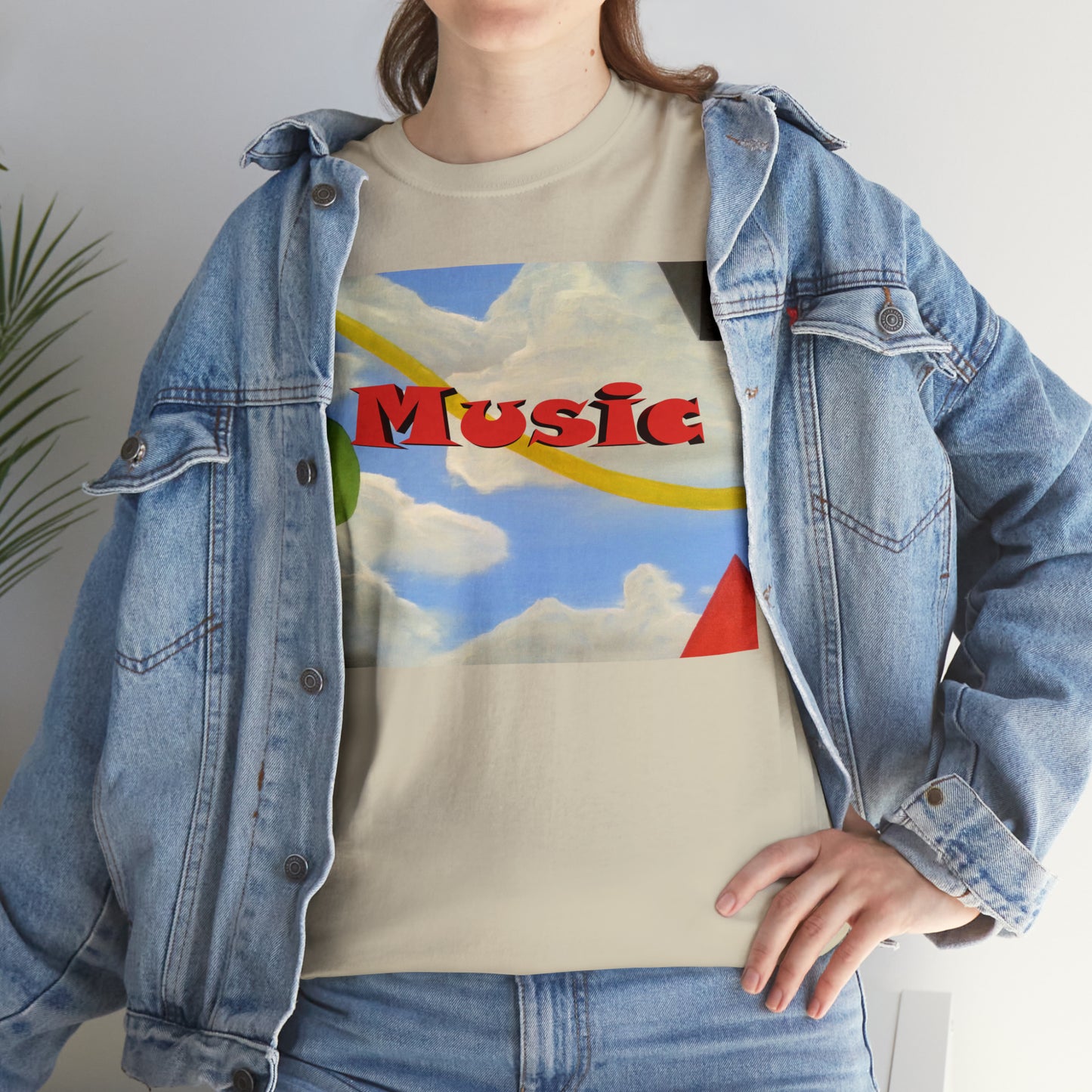 "Music" Unisex Heavy Cotton Tee