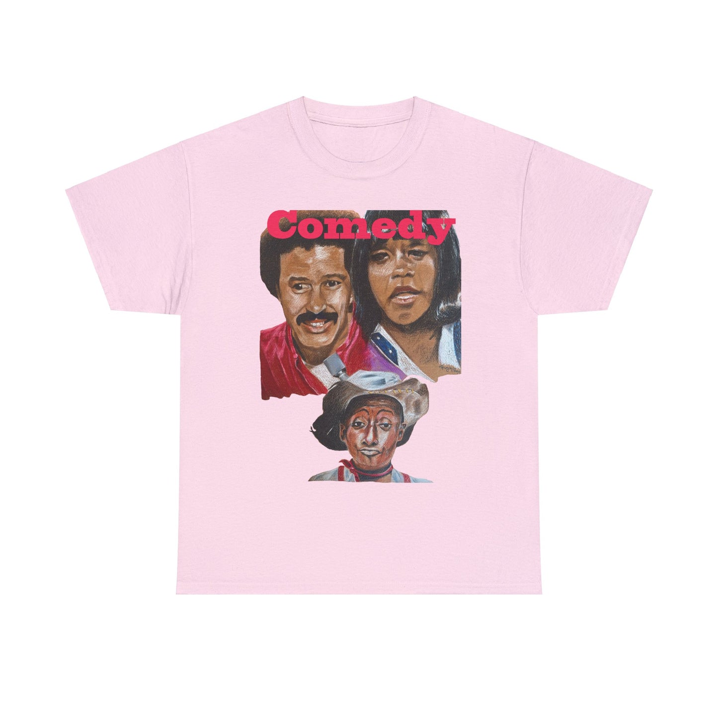 "Comedy" Richard, Flip & Geoffrey" Unisex Heavy Cotton Tee