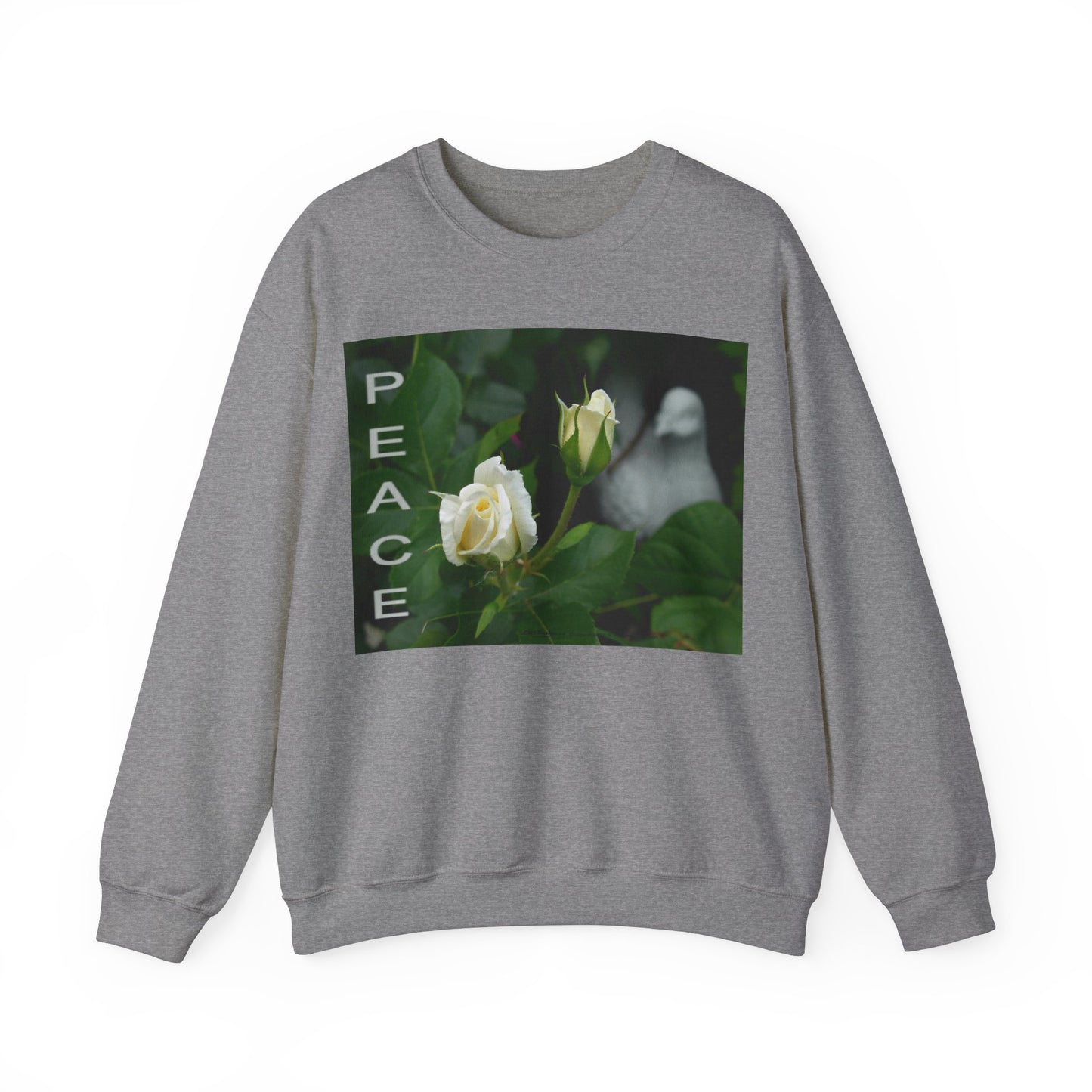 PEACE -  Unisex Heavy Blend™ Crewneck Sweatshirt