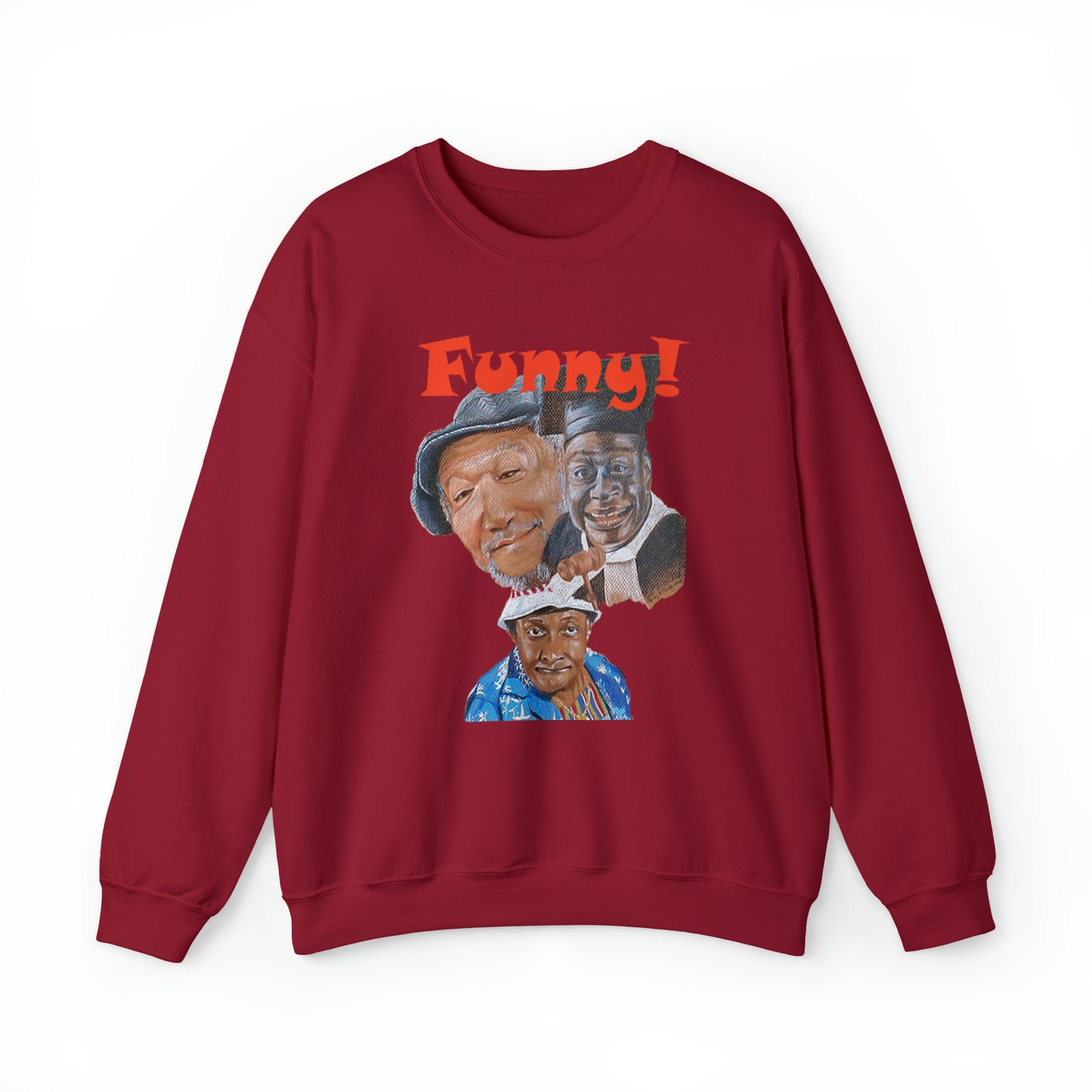 "Funny" Redd, Pigmeat & Mom's" Unisex Heavy Blend™ Crewneck Sweatshirt