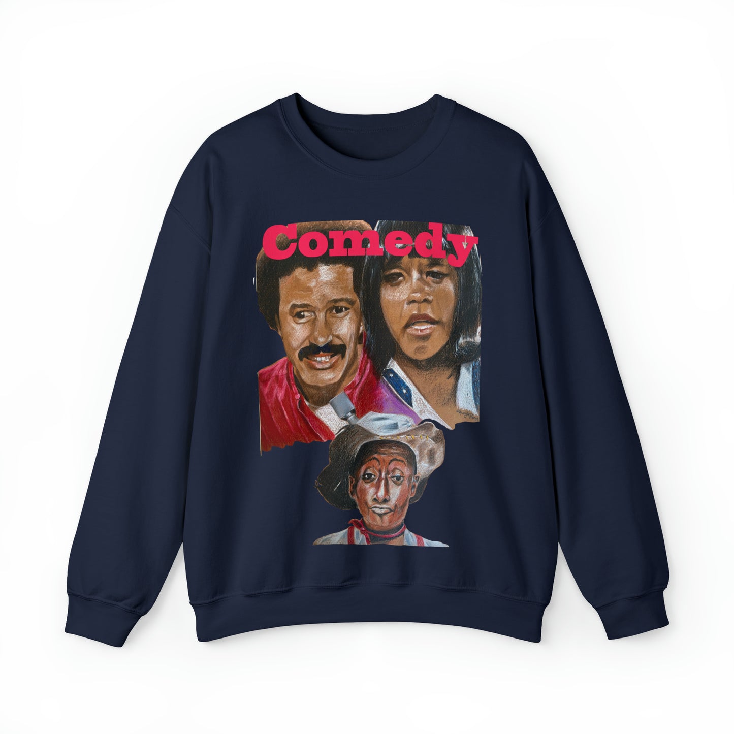 "Comedy" Richard, Flip & Geoffrey Unisex Heavy Blend™ Crewneck Sweatshirt