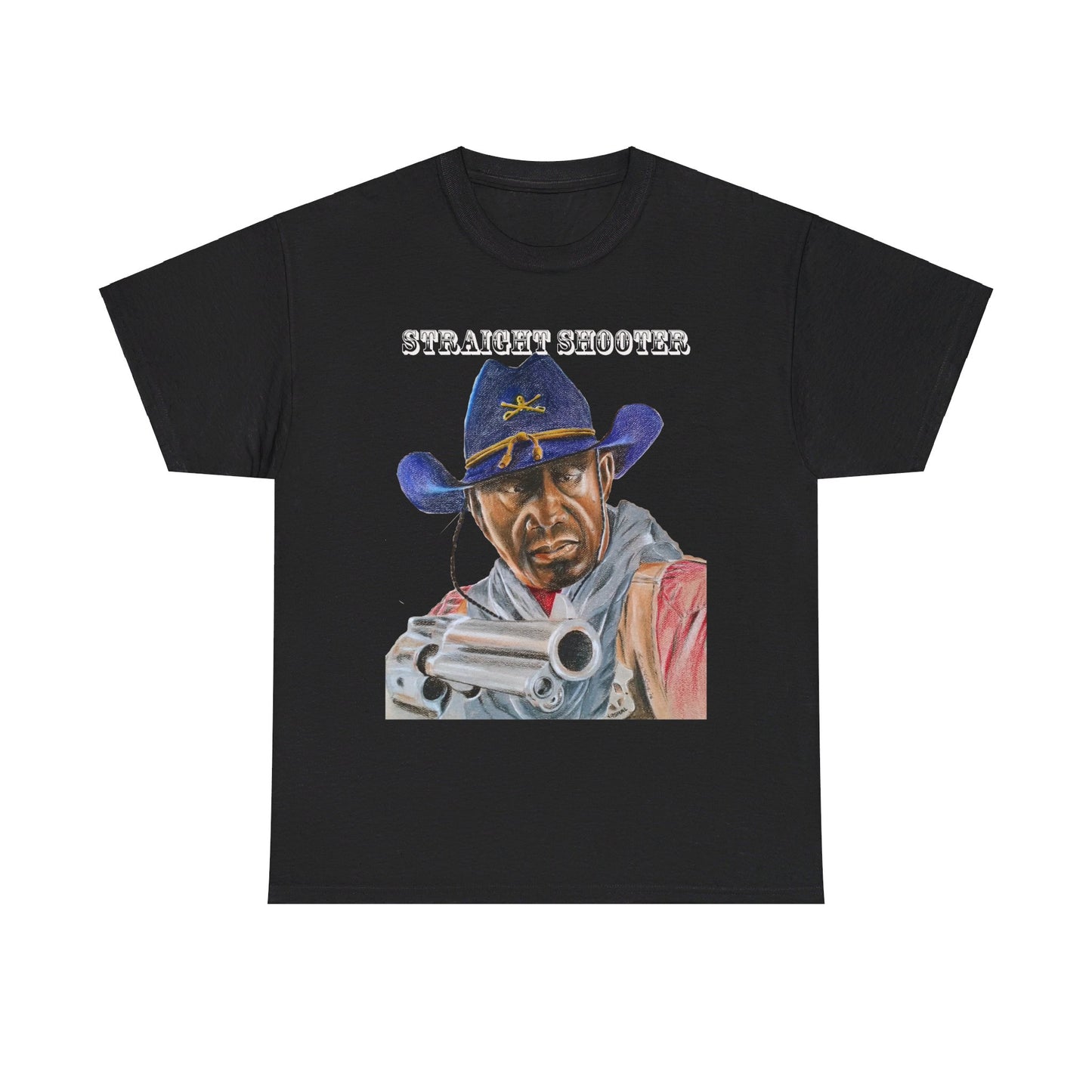 "Straight Shooter" - Unisex Heavy Cotton Tee