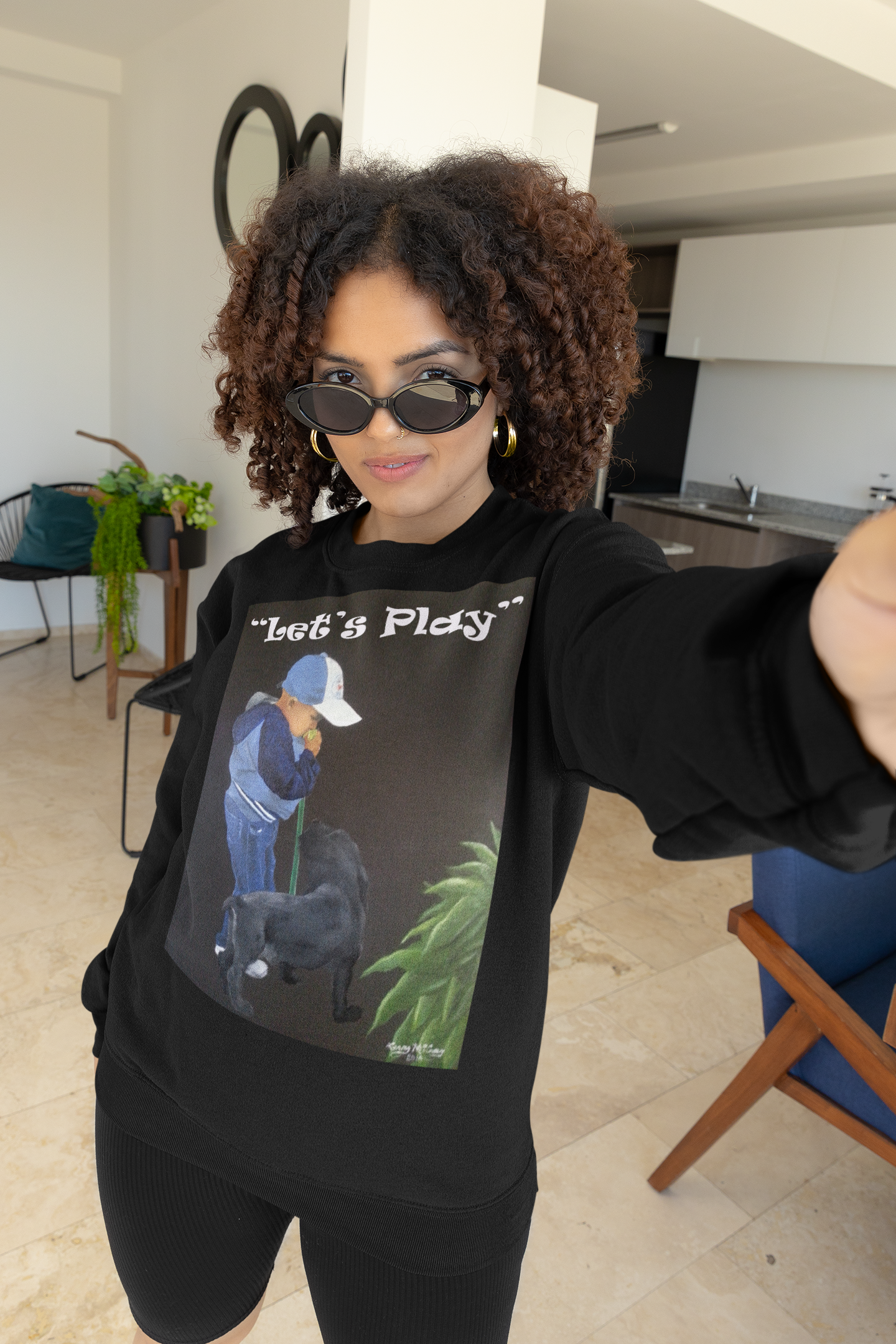 "Let's Play" Unisex Heavy Blend™ Crewneck Sweatshirt