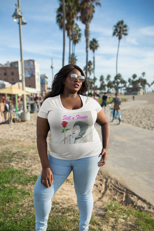 "Still A Flower, Aretha" Unisex Heavy Cotton Tee